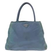 Pre-owned Fabric prada-bags Prada Vintage , Blue , Dames