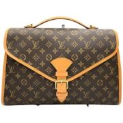 Pre-owned Canvas louis-vuitton-bags Louis Vuitton Vintage , Brown , Da...