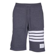 Grijze Katoenen Bermuda Shorts met Koord Thom Browne , Gray , Heren