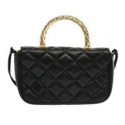 Pre-owned Leather handbags Givenchy Pre-owned , Black , Dames