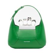 Mini Jewelled Hobo Tas - Groen Alexander McQueen , Green , Dames