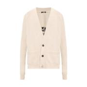 Cardigans Balmain , Beige , Heren