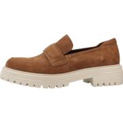 Stijlvolle Iridea Loafers Geox , Brown , Dames