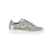 Sprankelende Grijze Vetersneakers Diadora , Gray , Dames