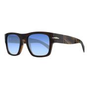 Horn/Blauw Zonnebril Eyewear by David Beckham , Brown , Heren