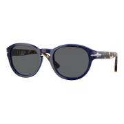 Opal Blue/Dark Grey Zonnebril Persol , Blue , Unisex