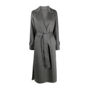 Elegante Grijze Jassen Brunello Cucinelli , Gray , Dames