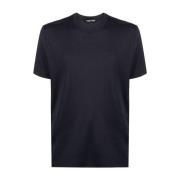 Blauwe T-shirts & Polos voor Mannen Tom Ford , Blue , Heren