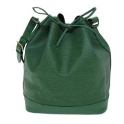 Pre-owned Leather louis-vuitton-bags Louis Vuitton Vintage , Green , D...