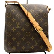 Pre-owned Canvas louis-vuitton-bags Louis Vuitton Vintage , Brown , Da...