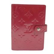 Pre-owned Leather wallets Louis Vuitton Vintage , Pink , Dames