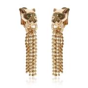 Pre-owned Yellow Gold earrings Cartier Vintage , Yellow , Dames