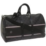 Pre-owned Canvas louis-vuitton-bags Louis Vuitton Vintage , Black , Da...