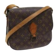 Pre-owned Canvas louis-vuitton-bags Louis Vuitton Vintage , Brown , Da...