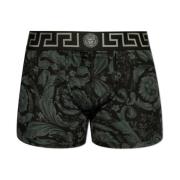 Gestreepte Boxershorts Versace , Black , Heren