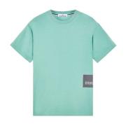 Casual T-shirt voor mannen Stone Island , Green , Heren