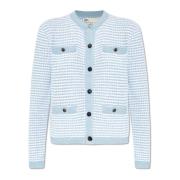 Cardigan `Kendra` Tory Burch , Blue , Dames