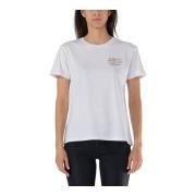 Emilie T-shirt MC2 Saint Barth , White , Dames