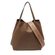 Pre-owned Leather totes Carolina Herrera Pre-owned , Brown , Dames