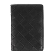 Pre-owned Leather wallets Bottega Veneta Vintage , Black , Dames