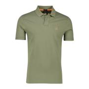 Groene Polo Shirt Korte Mouw Hugo Boss , Green , Heren