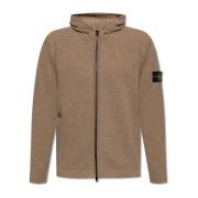 Wollen vest Stone Island , Brown , Heren