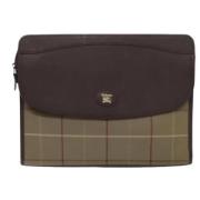 Pre-owned Canvas clutches Burberry Vintage , Beige , Dames