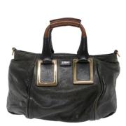 Pre-owned Leather handbags Chloé Pre-owned , Black , Dames