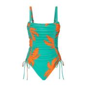 Exotische Lycra Monokini met Koord Me-Fui , Multicolor , Dames