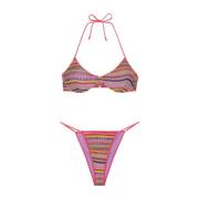 Verstelbare driehoek bikini met Amerikaanse slip Me-Fui , Multicolor ,...