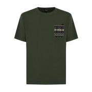 T-Shirt MET ZAK F**k , Green , Heren