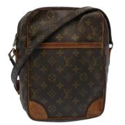 Pre-owned Canvas louis-vuitton-bags Louis Vuitton Vintage , Brown , Da...