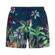 Short A Fantasia Mood Tropical F**k , Multicolor , Heren