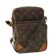 Pre-owned Canvas louis-vuitton-bags Louis Vuitton Vintage , Brown , Da...