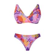 Seashell Beugel Bikini Set Me-Fui , Multicolor , Dames