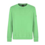 Effen Kleur Trui F**k , Green , Heren