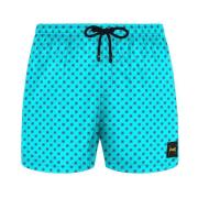 Short A Fantasia Mood Micro Pattern F**k , Multicolor , Heren