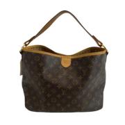 Pre-owned Canvas louis-vuitton-bags Louis Vuitton Vintage , Brown , Da...