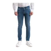 Denim Stretch Jeans Sven Roy Roger's , Blue , Heren