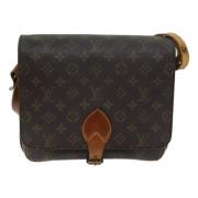 Pre-owned Canvas louis-vuitton-bags Louis Vuitton Vintage , Brown , Da...