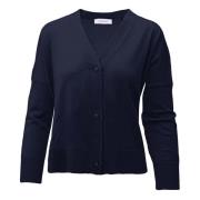 Stijlvolle Cardigan Sweater Gran Sasso , Blue , Dames
