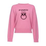 Stijlvolle Sweaters Collectie Pinko , Pink , Dames