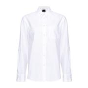 Witte Blouses voor Vrouwen Pinko , White , Dames