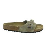 Klassieke Arizona Sandalen Birkenstock , Beige , Dames