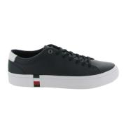 Vulcanized Runner Evo Mix Schoenen Tommy Hilfiger , Blue , Heren