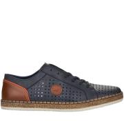 Laced Shoes Rieker , Blue , Heren