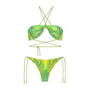 Bikini Fascia E Slip Americano Sunrise F**k , Multicolor , Dames