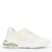 Pre-owned Leather sneakers Jimmy Choo Pre-owned , White , Dames