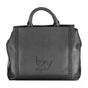 Stijlvolle Zwarte Handtas met 2 Compartimenten Byblos , Black , Dames