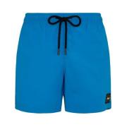 Short Tinta Unita F**k , Blue , Heren